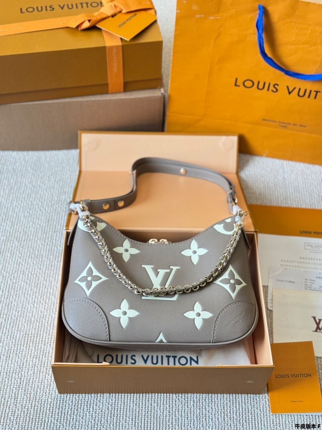 【今日特価】LV Boulogne ブローニュ ポストマンバッグ（牛角包）-WTO輸入3