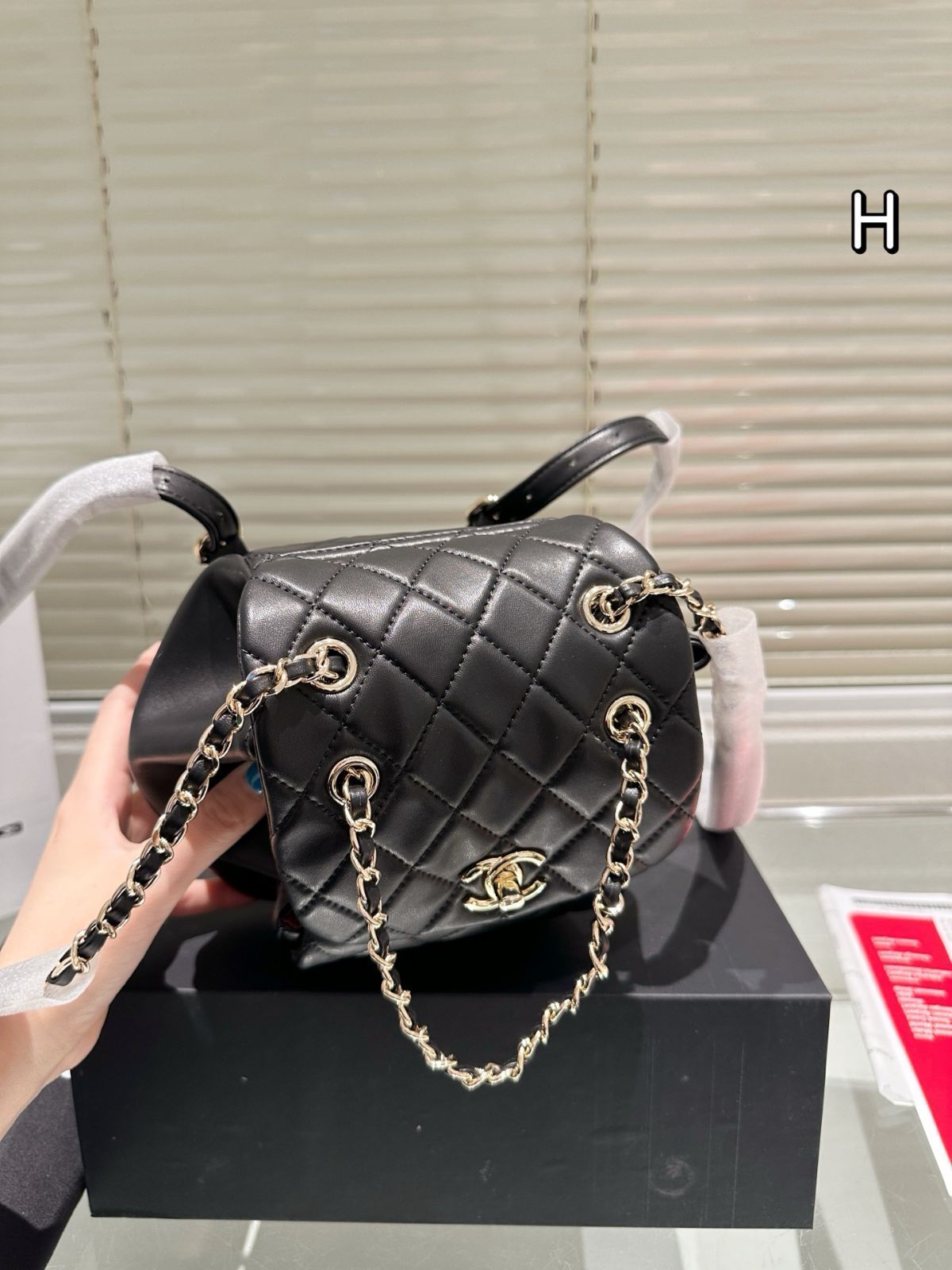 【今日特価】CHANEL Duma ツーショルダーバッグ パリゴールド-WTO輸入1