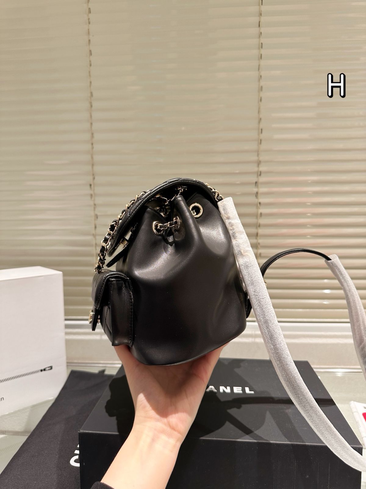 【今日特価】CHANEL Duma ツーショルダーバッグ パリゴールド-WTO輸入1