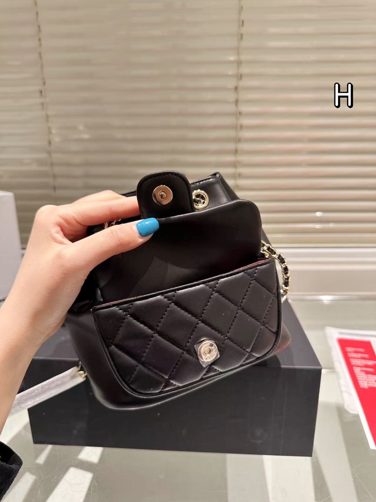 【今日特価】CHANEL Duma ツーショルダーバッグ パリゴールド-WTO輸入1