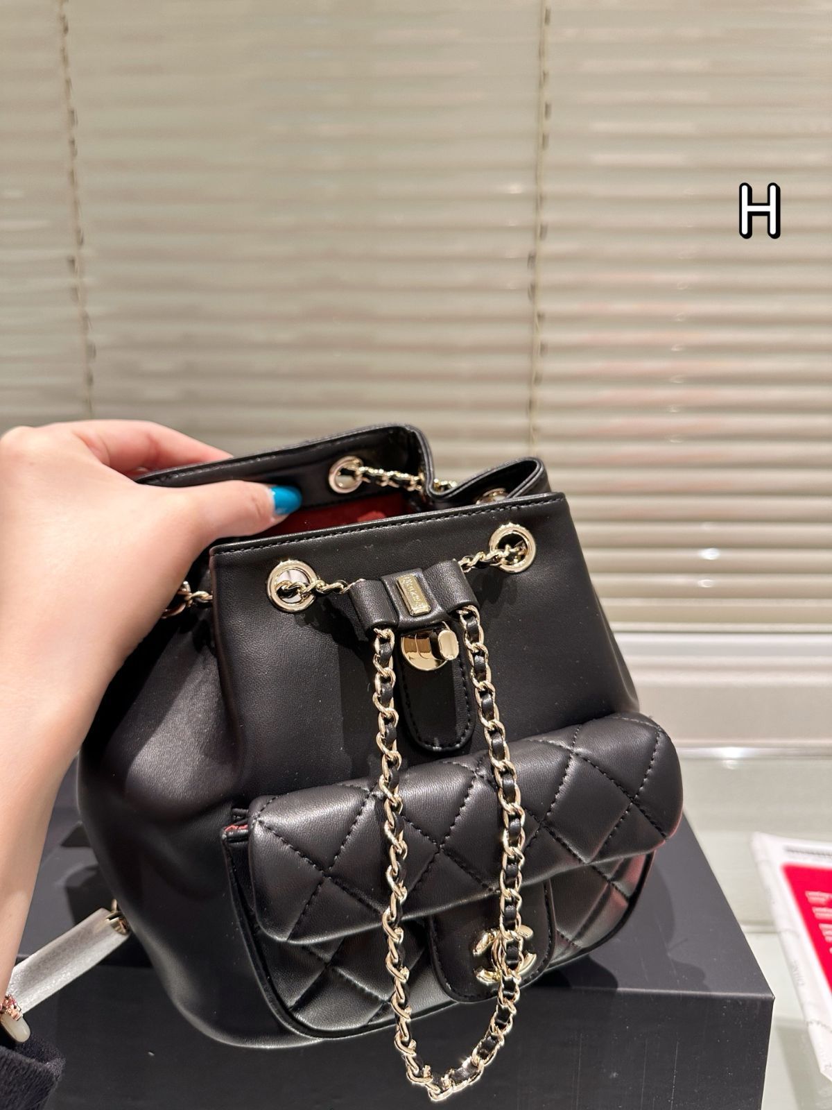 【今日特価】CHANEL Duma ツーショルダーバッグ パリゴールド-WTO輸入1