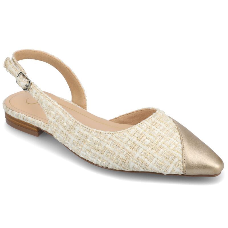 ジュルネ コレクション レディース シューズ サンダル Journee Collection Tru Comfort Foam Daphnne Womens Flats Champagne シャンパン