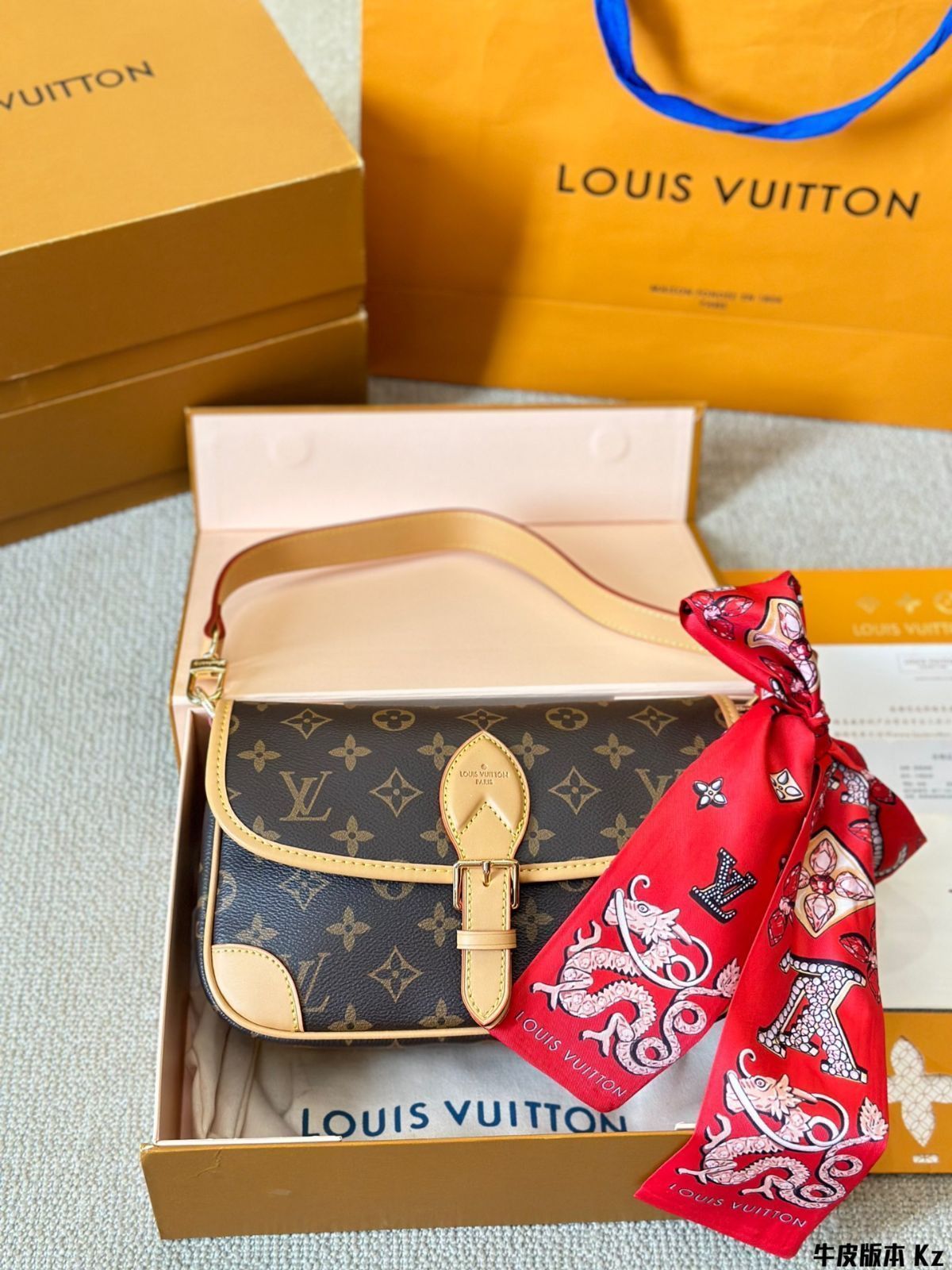 Lvバゲットバッグ/ハンドバッグ、リュックサック、小銭入れ、手首バッグ、ショルダーバッグ、-WTO輸入
