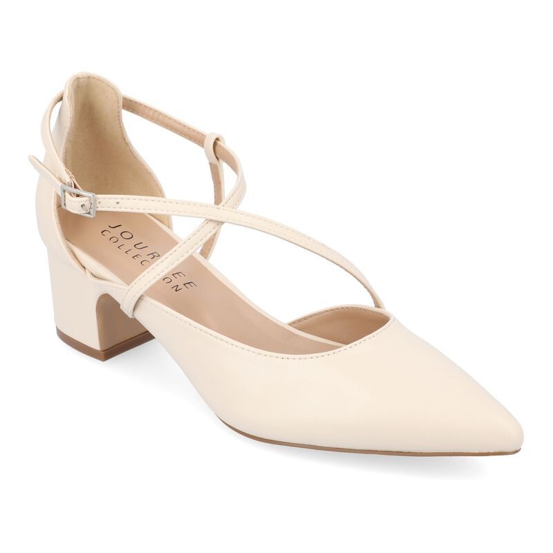 ジュルネ コレクション レディース シューズ パンプス ヒール Journee Collection Galvinn Womens Heels Bone