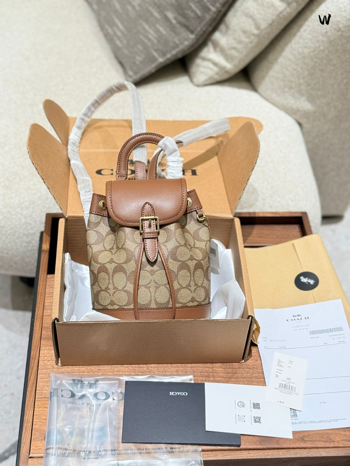 【今日特価】COACH Harper Mini Backpack - コーチ ハーパー ミニ バックパック