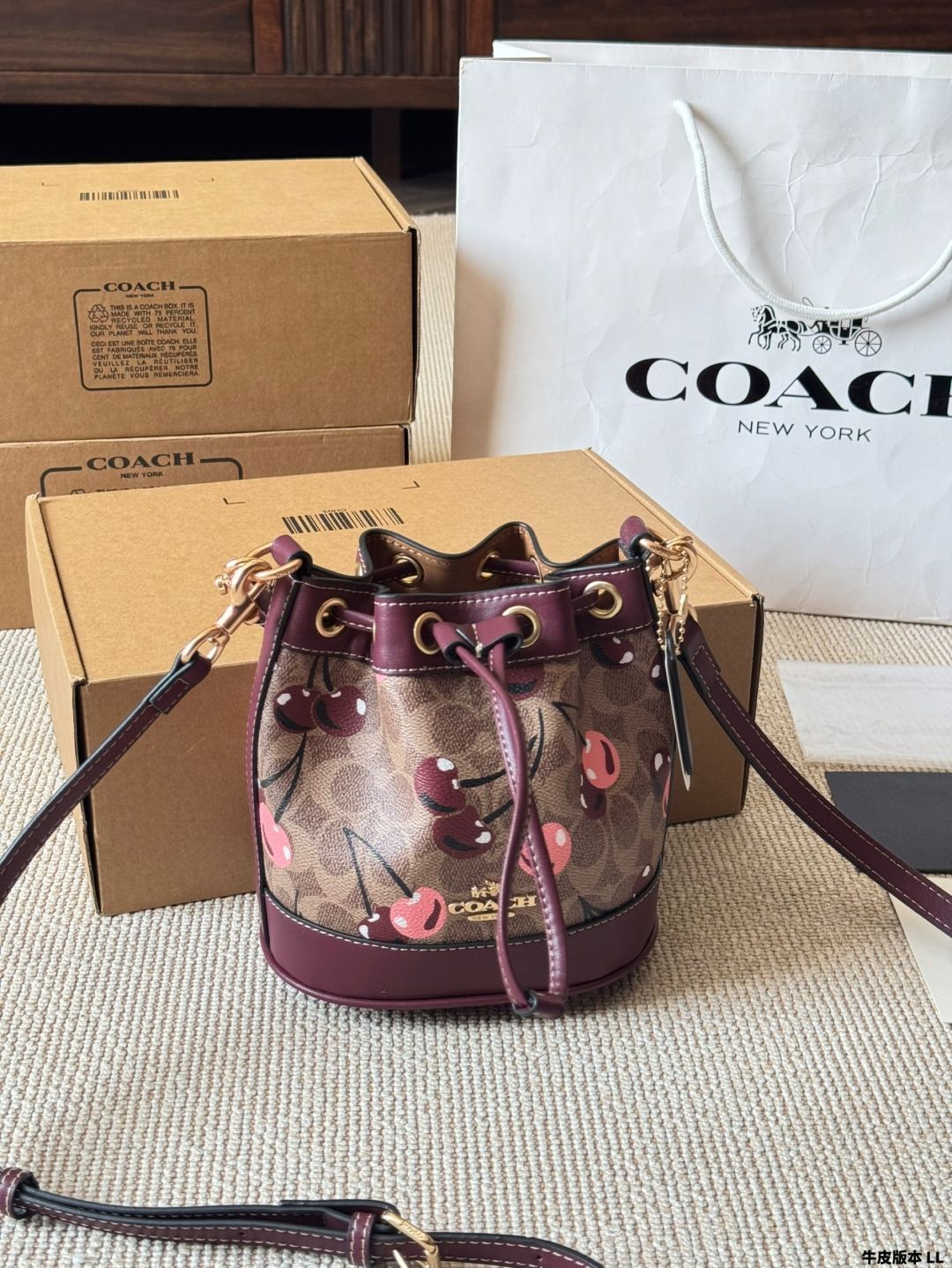 【今日特価】Coach Original Mini Bucket Bag - クーチ オリジナル ミニ バケットバッグ