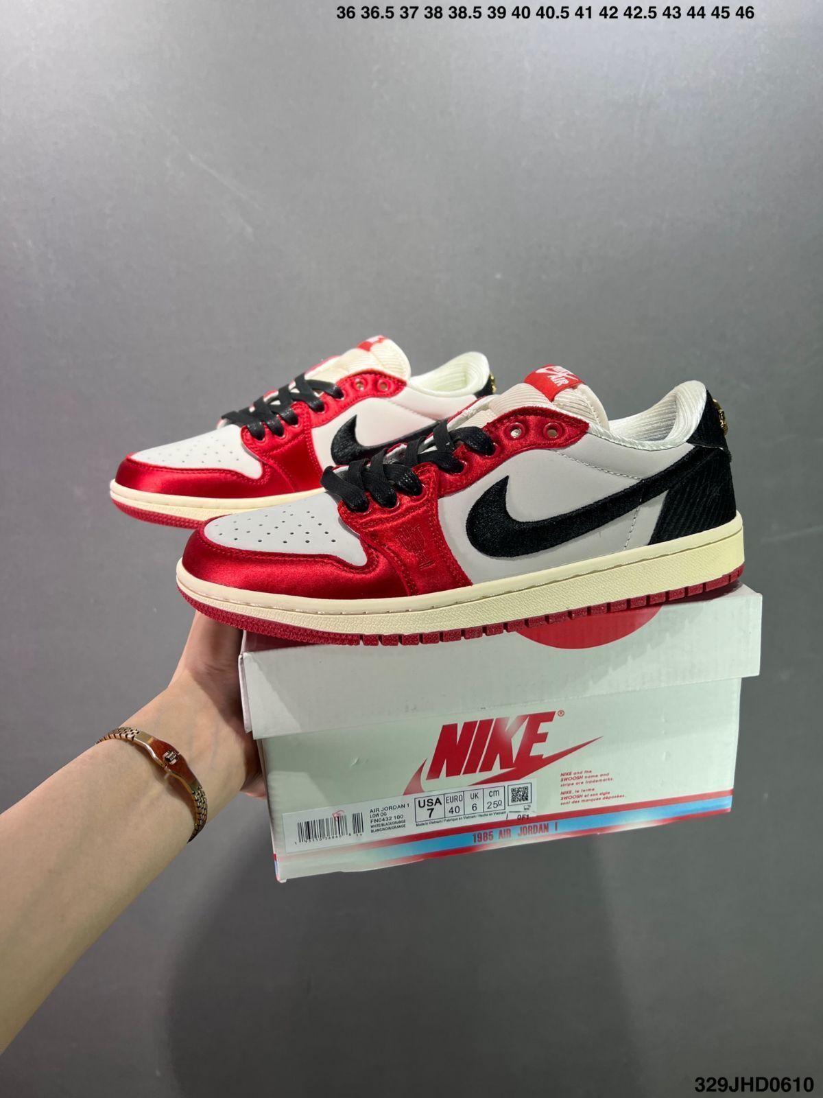 トロフィールーム × ナイキ エアジョーダン1 ロー OG セイル アンド 
