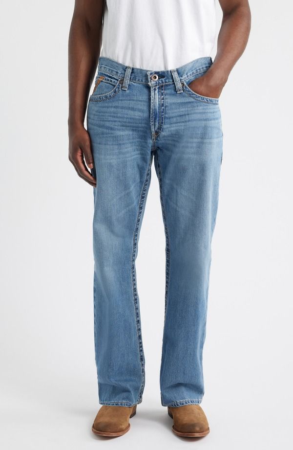 アリアト メンズ ボトムス デニムパンツ リラックスフィット ジーンズ Ariat M4 Relaxed Fit 3D Goldfield Jeans Dallas