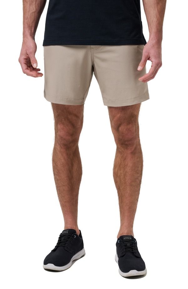 トラビスマヒュー メンズ ボトムス ハーフパンツ・ショーツ ショートパンツ TravisMathewanderlust 7Inch Shorts Khaki カーキ