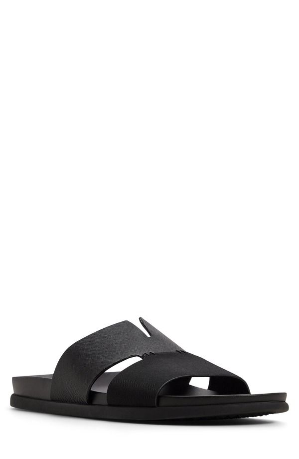 アルド メンズ シューズ サンダル ALDO Marcelo Slide Sandal Black ブラック