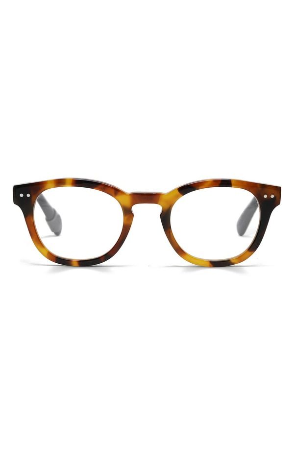 アイブブス レディース アクセサリー サングラス・アイウェア eyebobs Waylaid 45mm Round Readinglasses Pecan Tortoise Stripe ストライプ