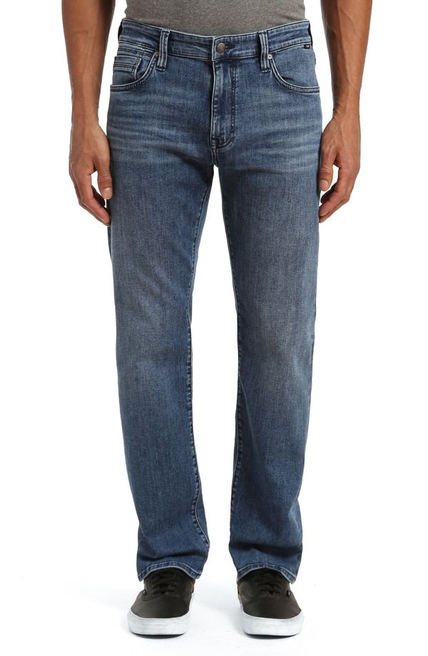 マーヴィ ジーンズ メンズ ボトムス デニムパンツ ストレート Mavi Jeans Zach Straight Leg Jeans Lt Foggy Williamsburg