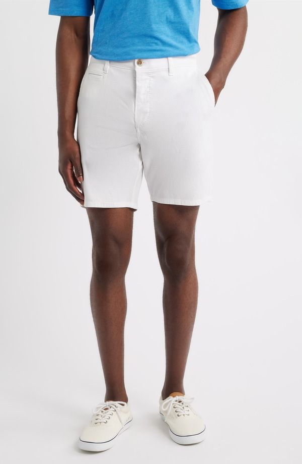 ジョニー オー メンズ ボトムス ハーフパンツ・ショーツ ショートパンツ johnnieO Nassau Chino Shorts White ホワイト