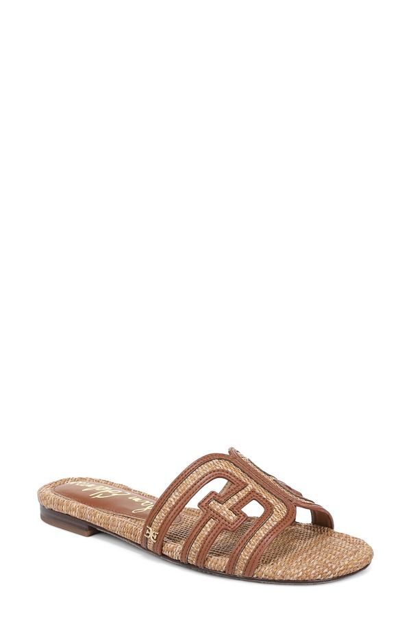 サムエデルマン レディース シューズ サンダル Sam Edelman Bay Slide Sandal Tawny Tan Rich Cognac タン