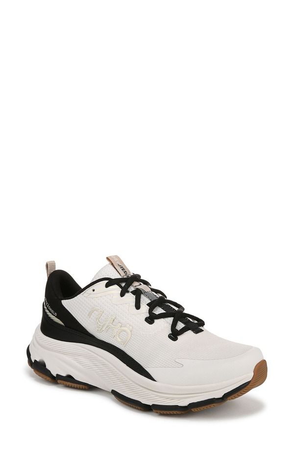 RYK レディース シューズ スニーカー Ryk Devoted RS Walking Sneaker White Black ホワイト
