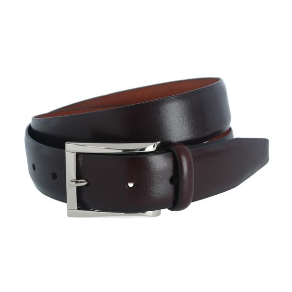 トラファルガー メンズ アクセサリー ベルト レザー Trafalgar Broderick 32mm Leather Dress Belt Dark Brown ブラウン
