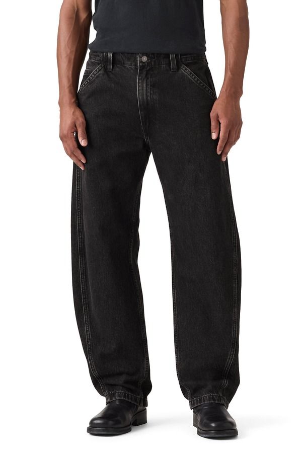リーバイス メンズ ボトムス デニムパンツ ジーンズ Levis Loose Barrel Jeans Forget Me Nots