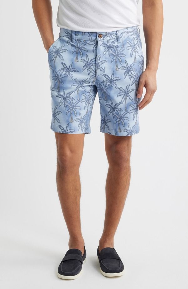 トッミーバハマ メンズ ボトムス ハーフパンツ・ショーツ ショートパンツ Tommy Bahama Frond Fiesta Shorts Port Side Blue ブルー