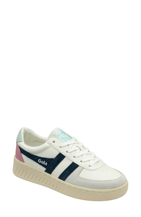 ゴラ レディース シューズ スニーカー Gola Classics Grandslam Trident Sneaker White Navy Surf ホワイト