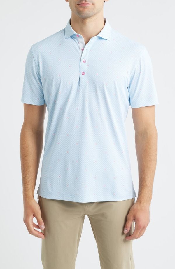ジョニー オー メンズ トップス シャツ ジャージー johnnieO Parson Performance Jersey Polo Maliblu