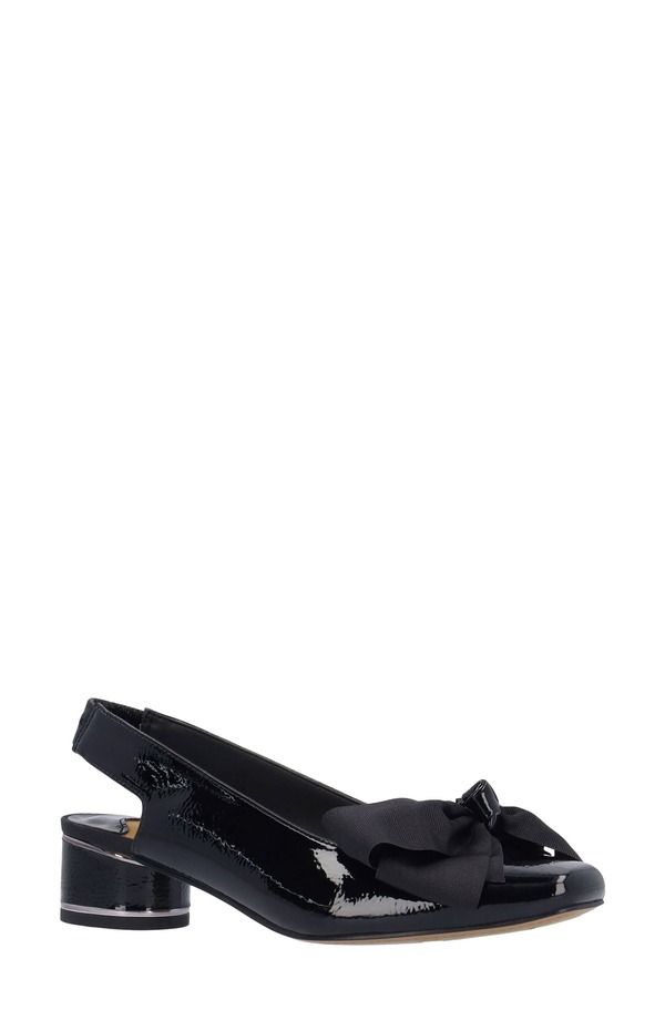 ジェイレニー レディース シューズ ヒール J Rene Lazule Slingback Pump Black ブラック