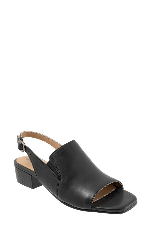 トロッターズ レディース シューズ ヒール サンダル Trotters Nila Slingback Sandal Black ブラック