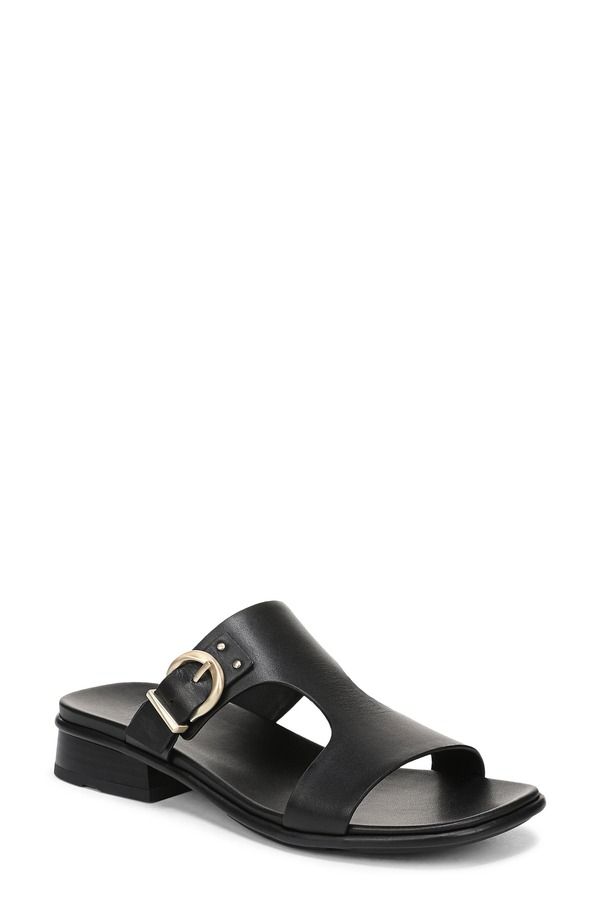 ナチュライザー レディース シューズ ヒール サンダル Naturalizer Beach Slide Sandal Black ブラック