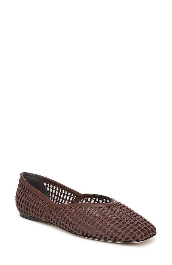 サルトバイフランコサルト レディース シューズ パンプス メッシュ SARTO by Franco Sarto Flexa Square Toe Mesh Flat Coffee Bean コーヒー