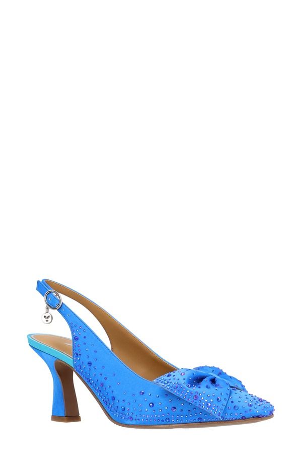 ジェイレニー レディース シューズ ヒール J Rene Harlan Slingback Pump Blue ブルー
