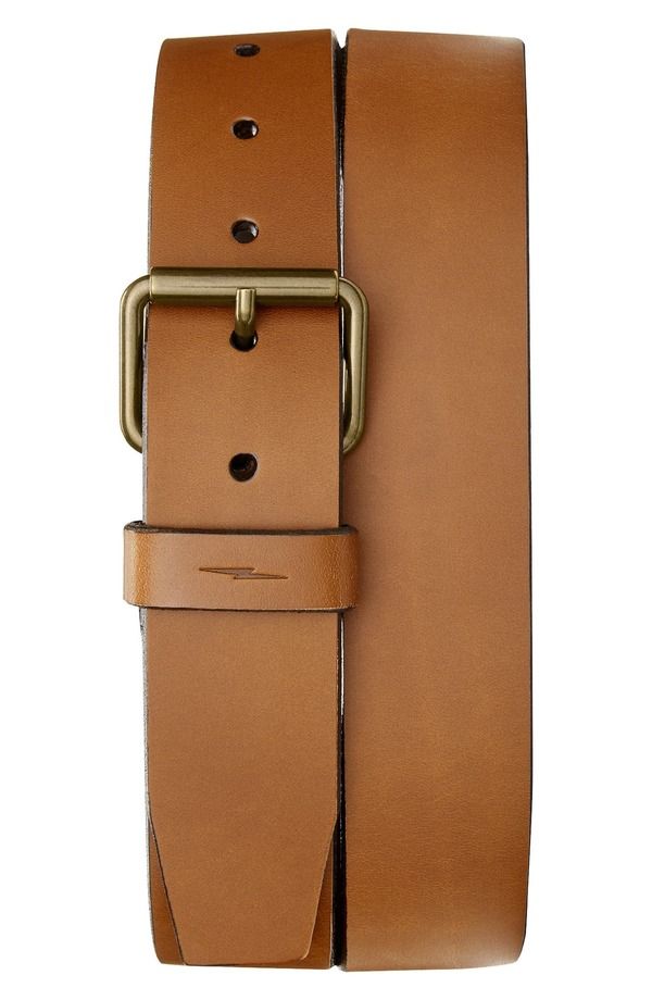 シャイノーラ メンズ アクセサリー ベルト レザー Shinola Rambler Leather Beltan タン