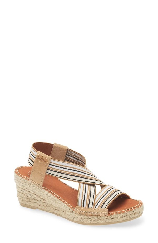 トニーポンズ レディース シューズ サンダル Toni Pons Tina Espadrille Wedge Sandal Beige ベージュ