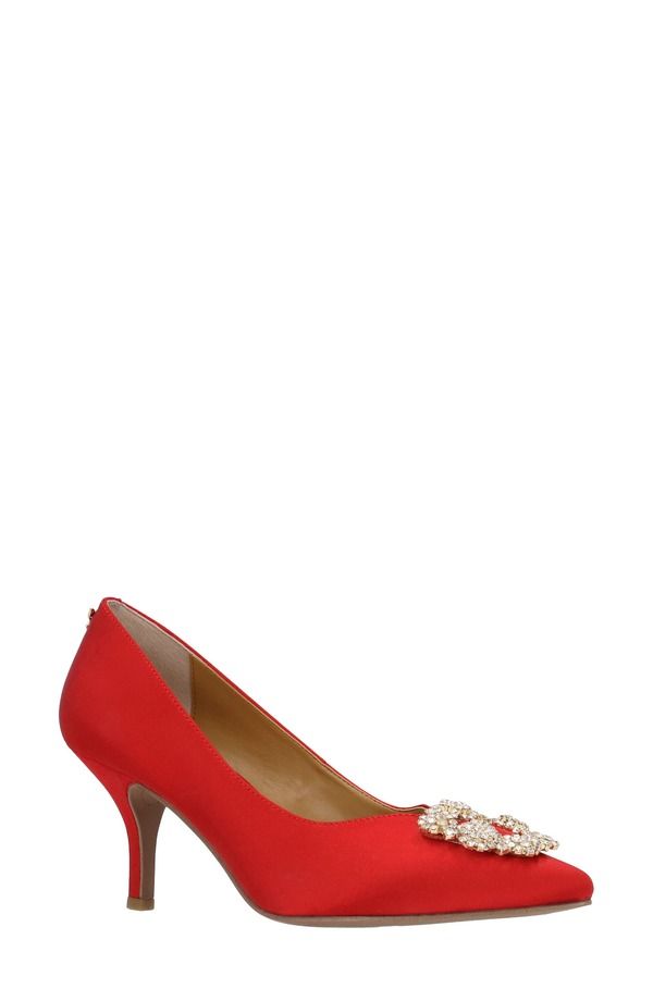 ジェイレニー レディース シューズ ヒール J Renezara Pointed Toe Pump Red レッド