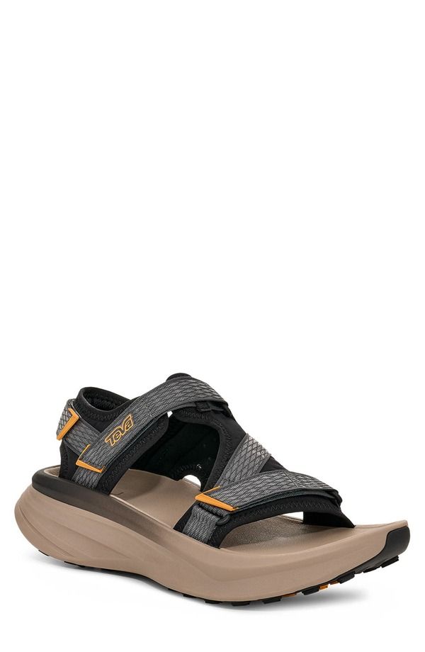 テバ メンズ シューズ サンダル Tevaventrail R2T Sandal Black Sunflower ブラック