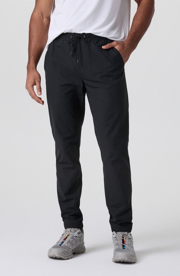 ビュオーリ メンズ ボトムス カジュアルパンツ ジョガーパンツ Vuori Meta Joggers Black ブラック