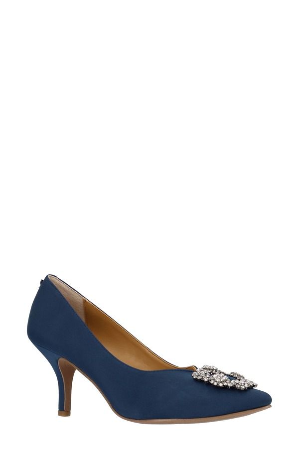 ジェイレニー レディース シューズ ヒール J Renezara Pointed Toe Pump Navy ネイビー