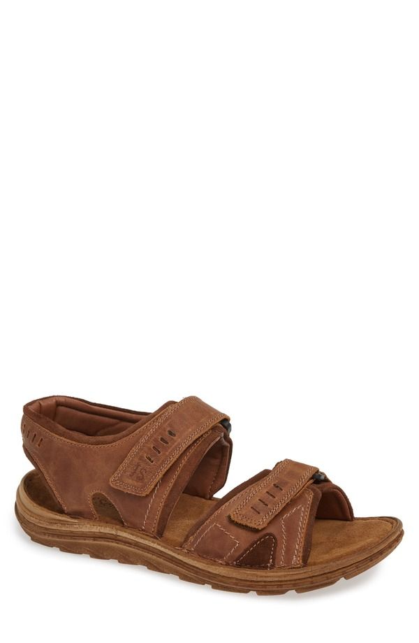 ジョセフセイベル メンズ シューズ サンダル Josef Seibel Raul Strap Sandal Beige Leather ベージュ