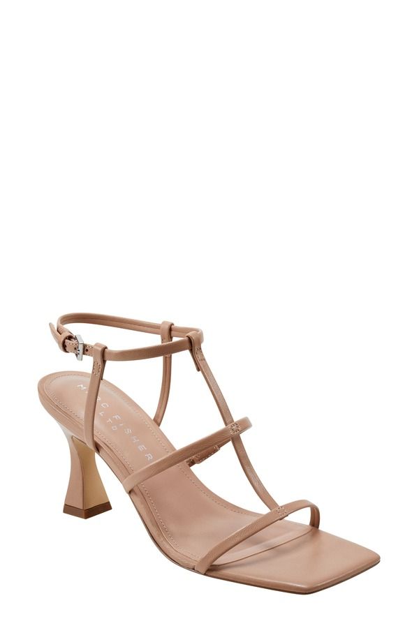 マーク・フィッシャー レディース シューズ ヒール サンダル アンクル Marc Fisher LTDennie Ankle Strap Sandal Medium Natural