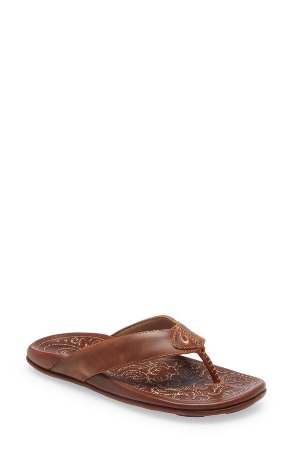 オルカイ メンズ シューズ サンダル OluKai Mekila Flip Flop Natural Natural