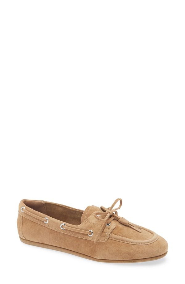 マンゴ レディース シューズ スリッポン・ローファー レース MANGO LaceUp Loafer Sand サンド