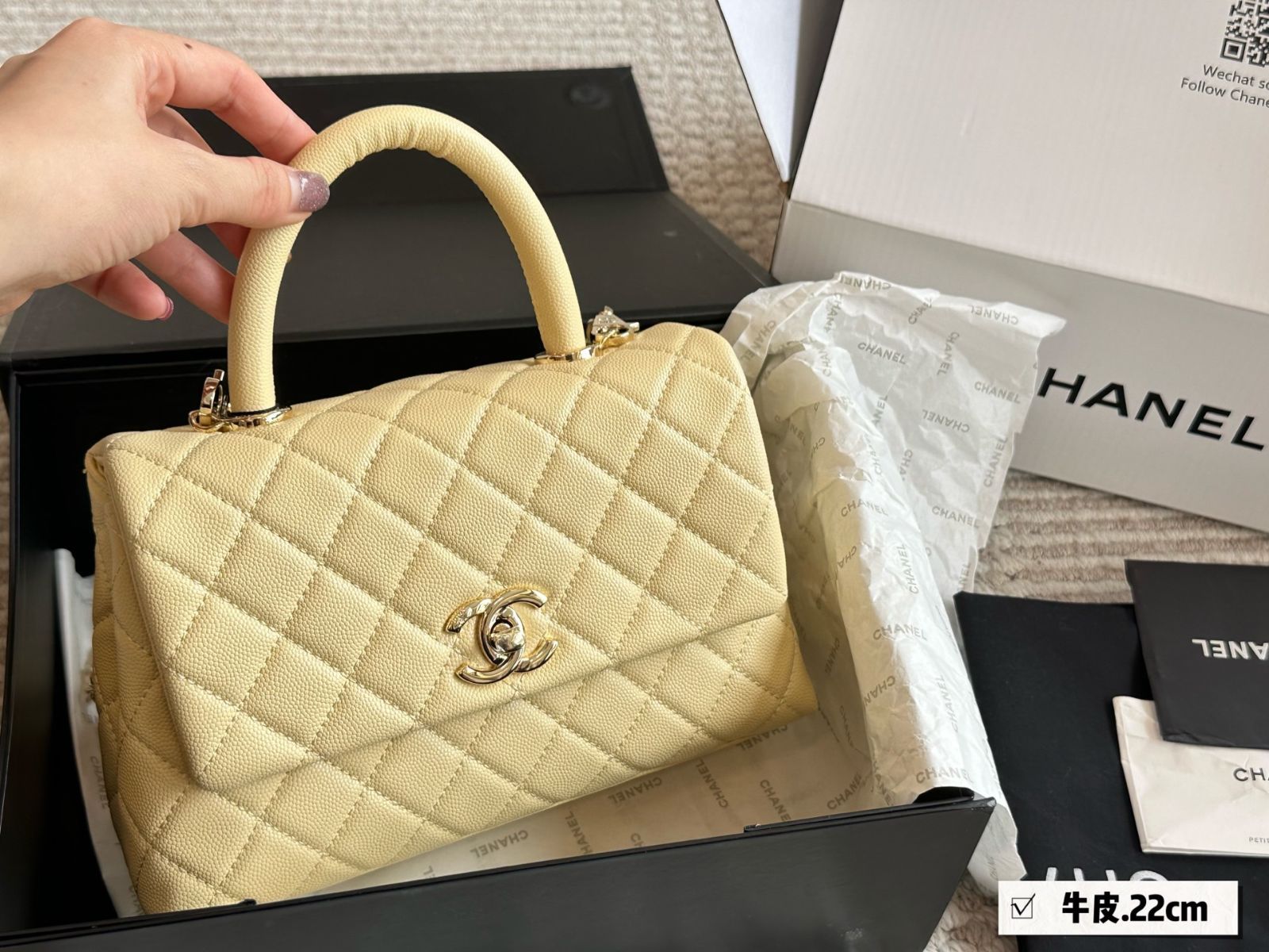【今日特価】Chanel Coco Handle シャネル ココ ハンドル