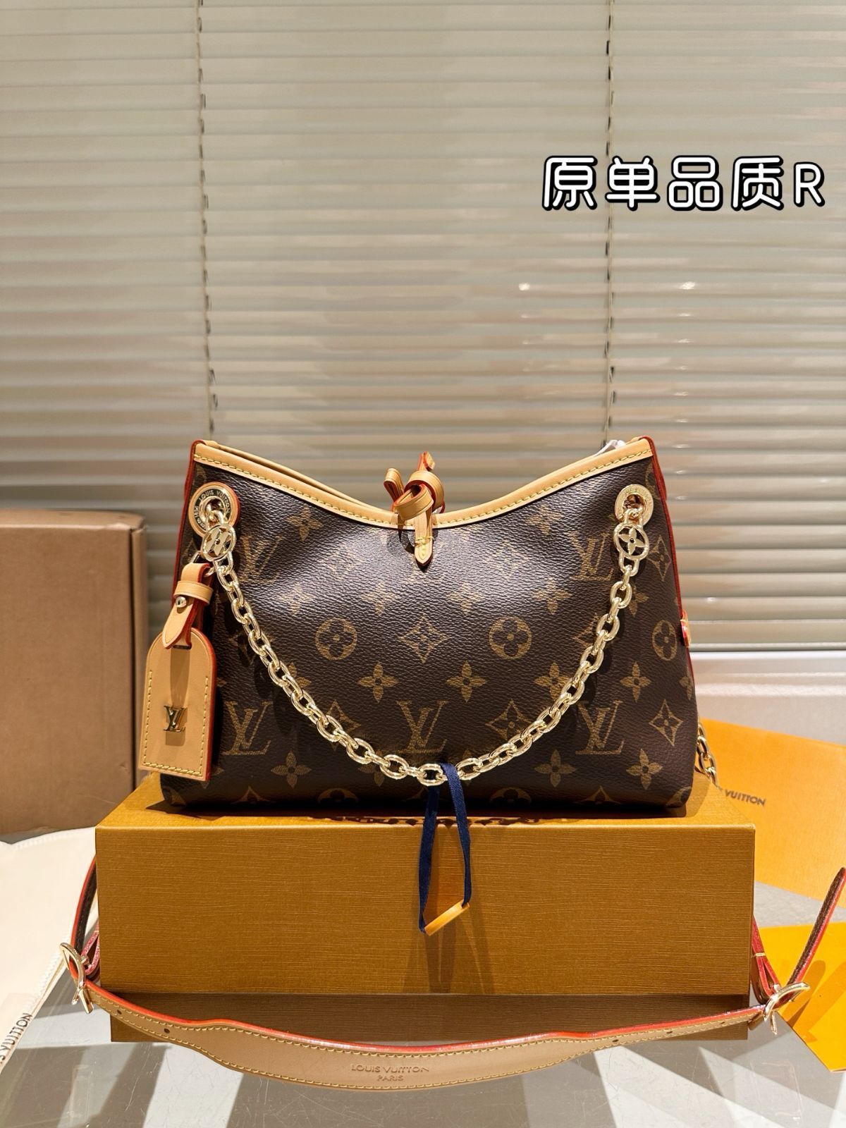 【今日特価】LV CarryAll BB Chain Strap Bag ルイ・ヴィトン キャリオール BB チェーン肩ベルト