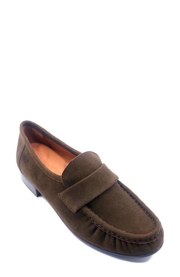 ジェントルソウルズ レディース シューズ スリッポン・ローファー レザー Gentle Souls Crewoven Leather Loafer Mossuede