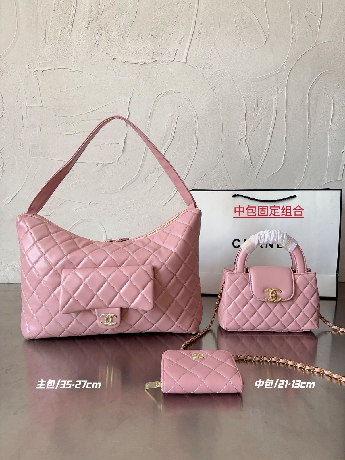 【今日特価】C 家 ハンドバッグ 3 点セット 新商品 送料無料（一部地域除く）-WT0輸入