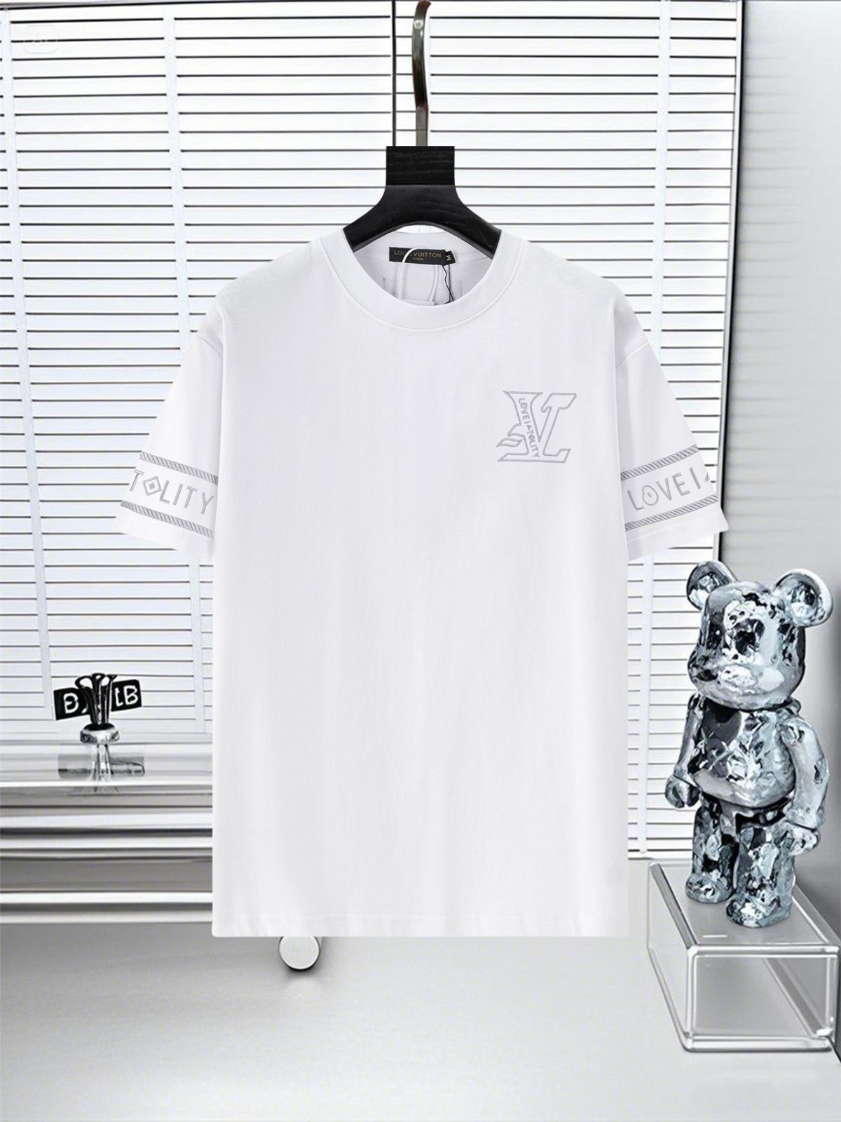 【今日特価】Louis Vuitton/LV ルイヴィトン 25SS 刺繍ロゴ ショートスリーブ