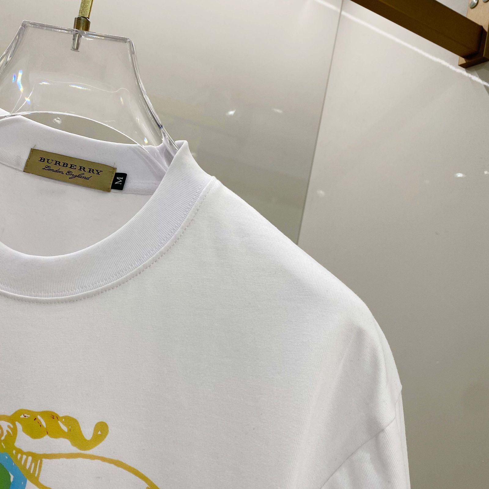 【今日特価】BURBERRY バーバリー 25SS ロゴプリント T シャツ｜詳細画像