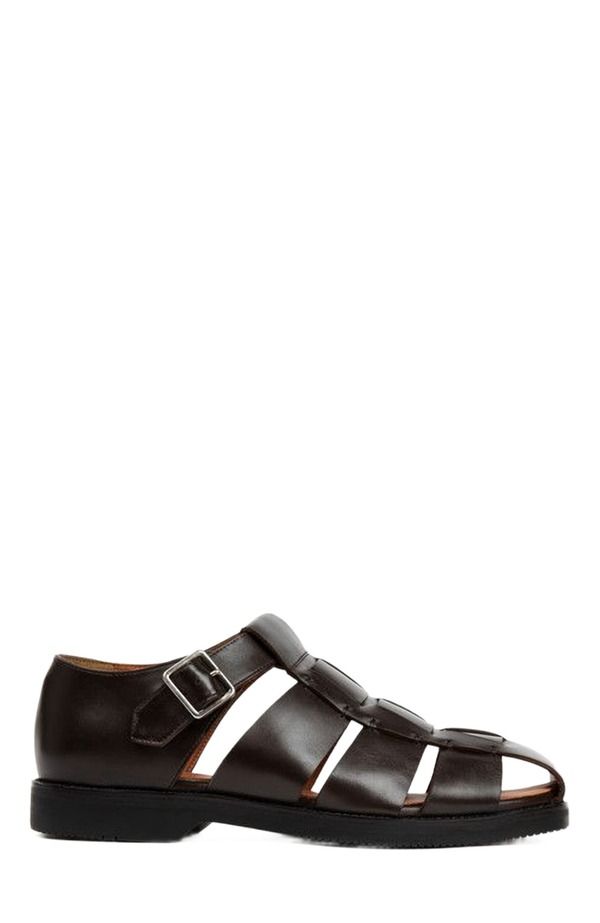 アンソニー ヴィア メンズ シューズ サンダル Anthony Veer Mariner Fisherman Sandal Chestnut Grain Brown ブラウン