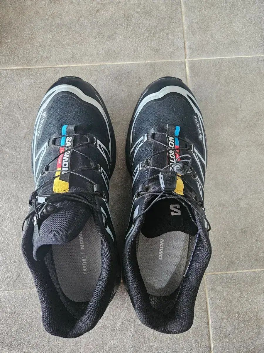 SALOMON サロモン xt-6 GORE-TEX ゴアテックス ブラック ブラック シルバー 260