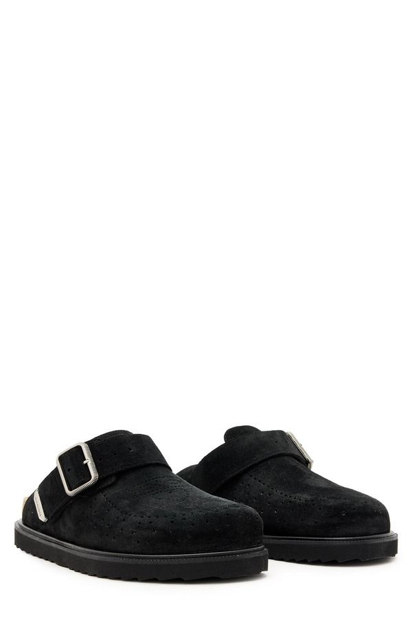 オールセインツ メンズ シューズ スリッポン・ローファー AllSaints Randal Mule Black ブラック