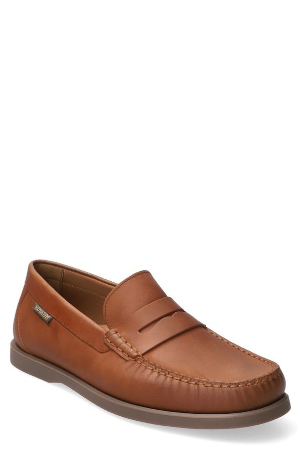 MEPHISTO メフィスト　デッキシューズ（US6.5）3eye 革靴　本革 メフィスト MEPHISTO 革靴 レザーシューズ メンズ ペニーローファー