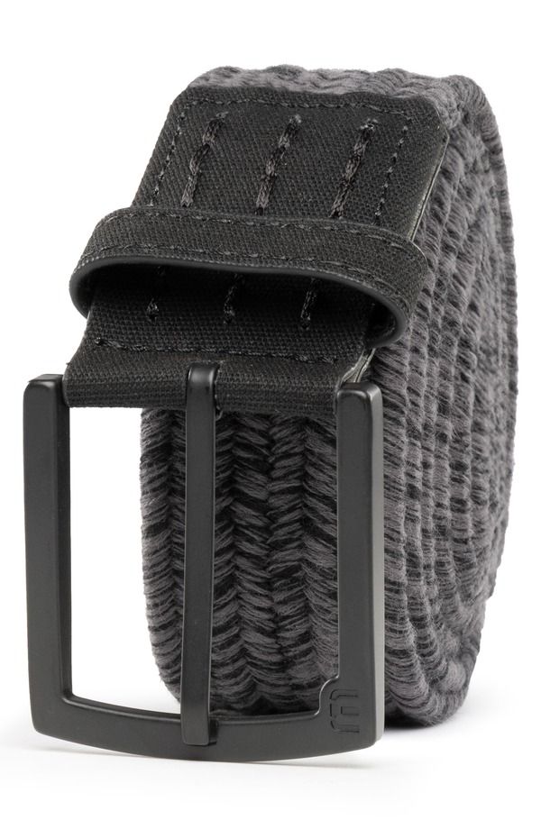 トラビスマヒュー メンズ アクセサリー ベルト TravisMathew Pueblo 20 Braided Belt Heather Grey Pinstripe グレー